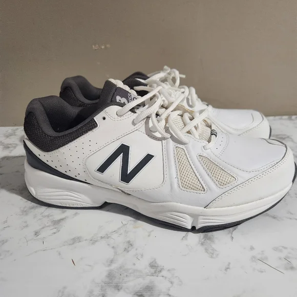 New Balance 519 Athletic Sneakers White/Grey Size 11 Like New Condition - Picture 4 of 8
